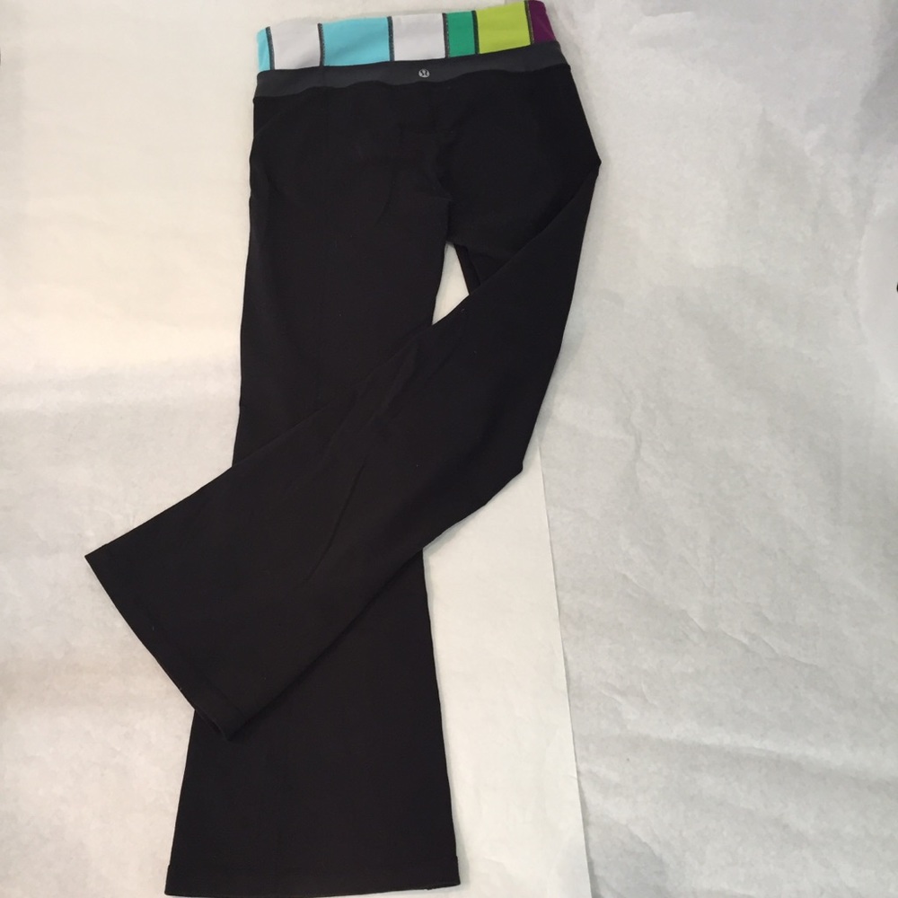 Lululemon Vintage Bootleg Pants -Reverse to Black